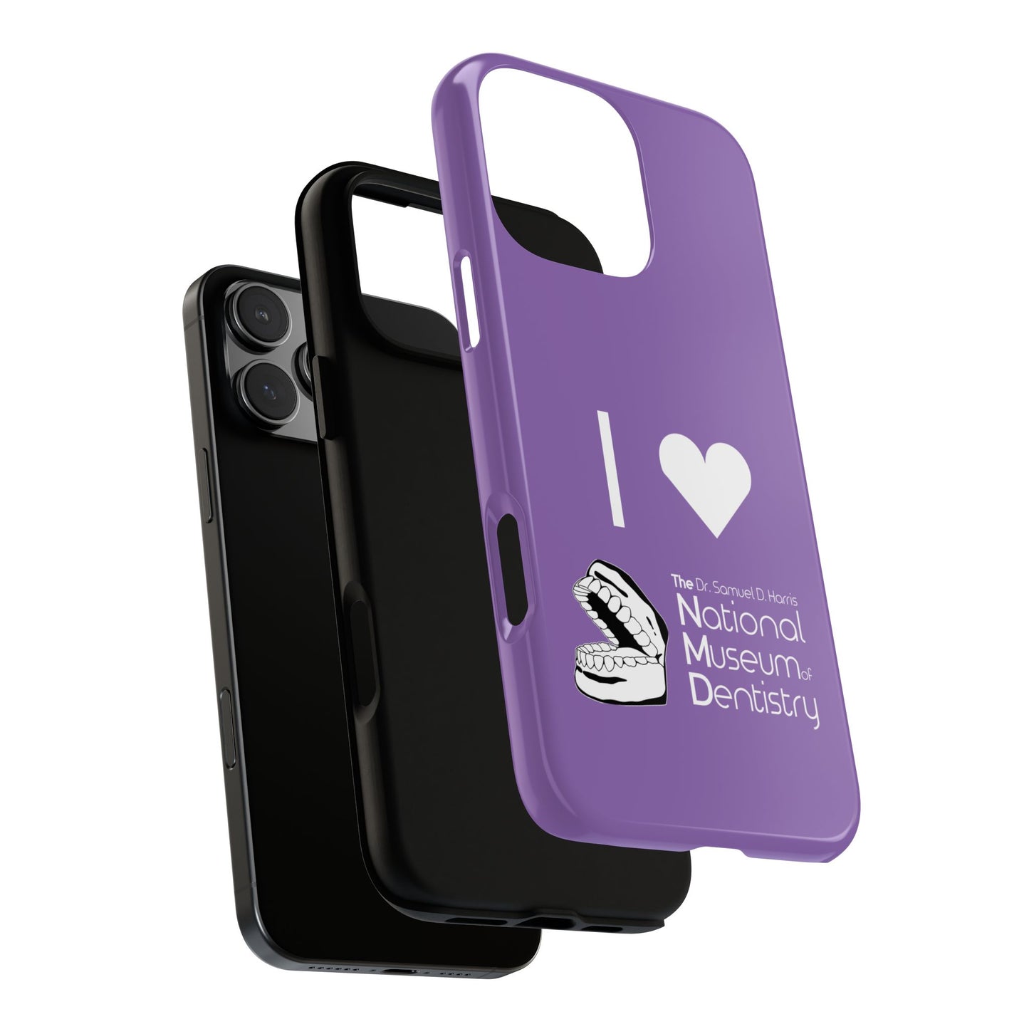 I ♡ The National Museum of Dentistry Lilac Phone Case