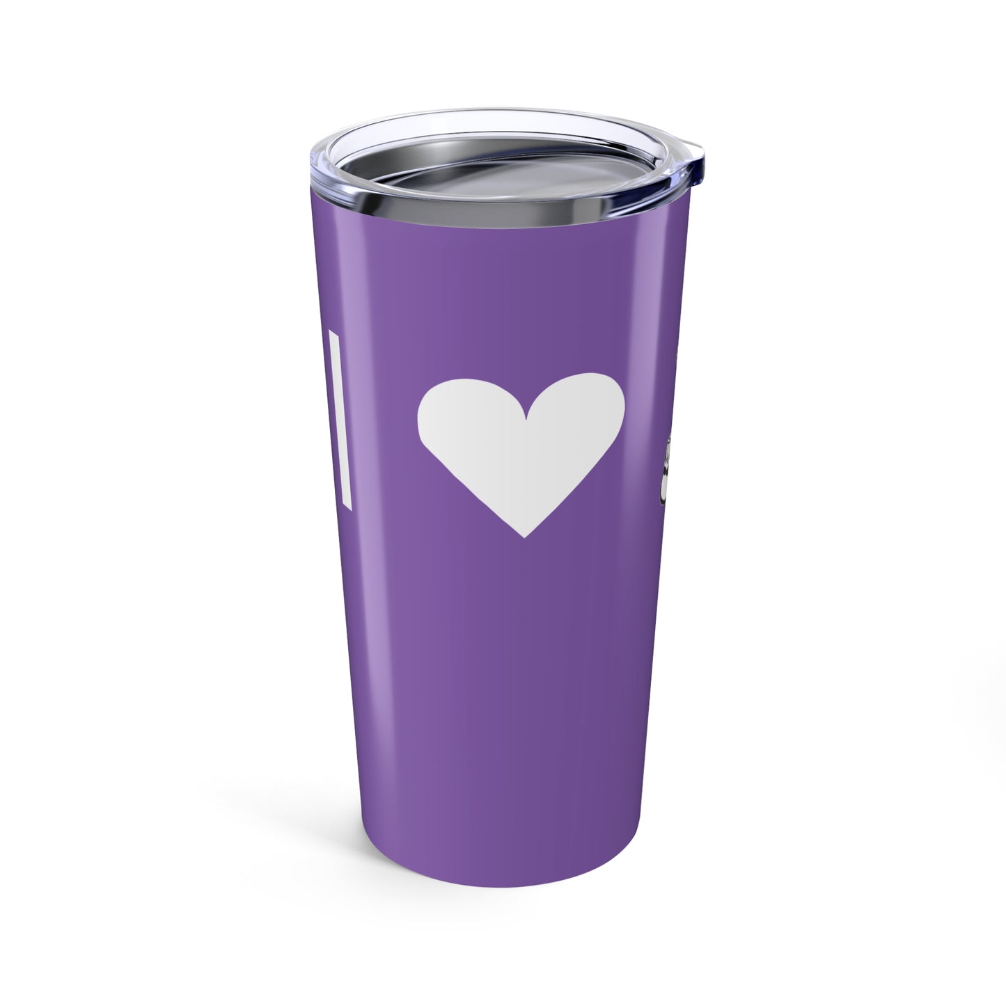 I ♡ The National Museum of Dentistry Lilac Tumbler 20oz