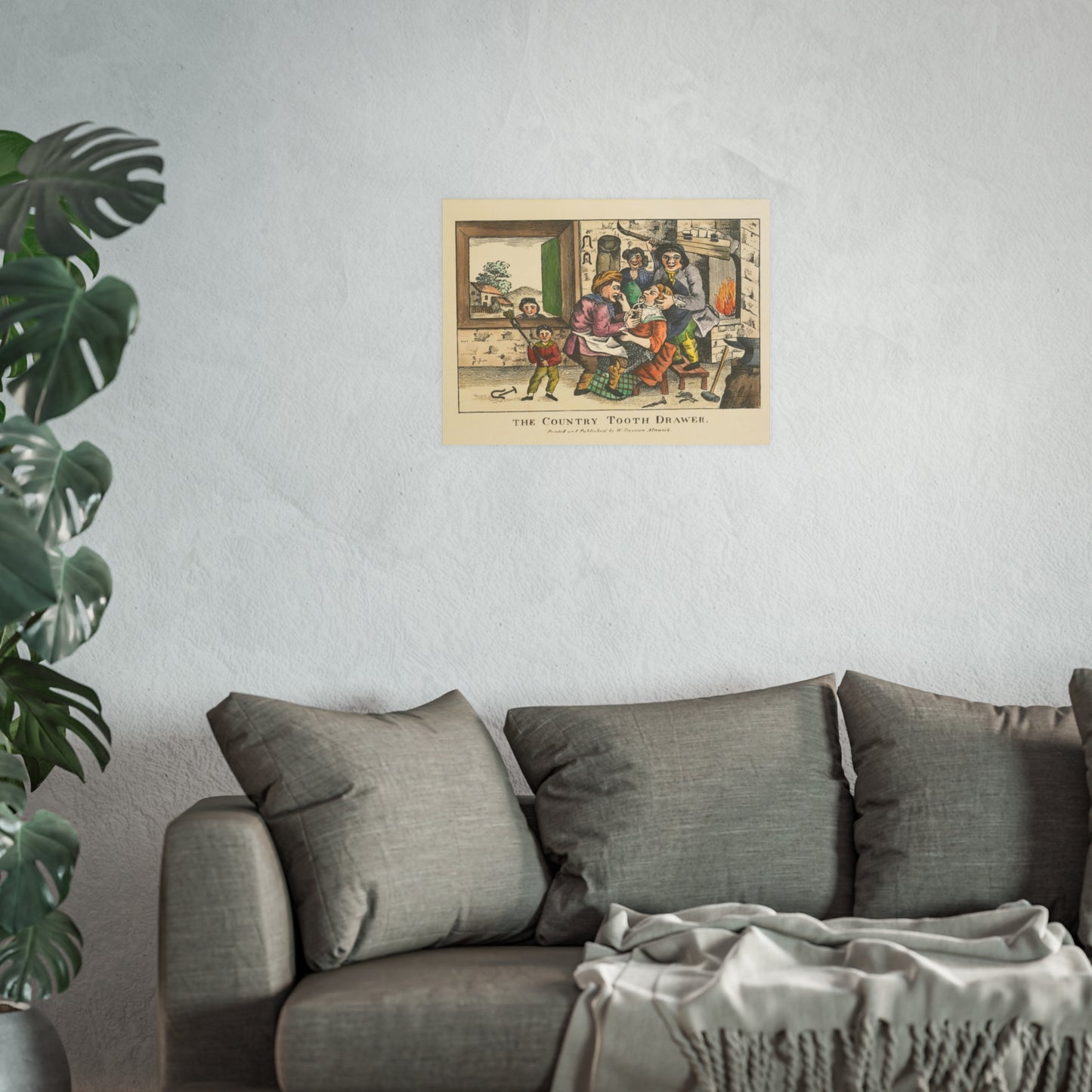 Poster - The Country Tooth Drawer Lithograph