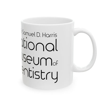 National Museum of Dentistry White Ceramic Mug