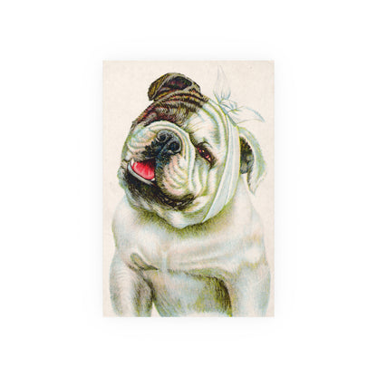 Poster - Dog with a Toothache Dental Trade Card