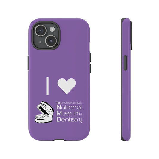 I ♡ The National Museum of Dentistry Lilac Phone Case
