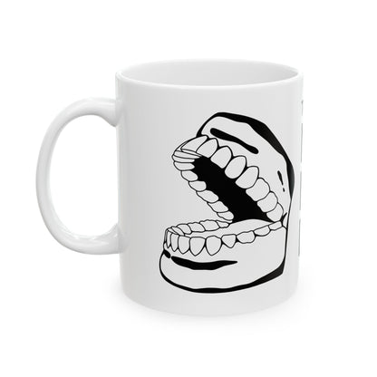 National Museum of Dentistry White Ceramic Mug