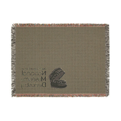 National Museum of Dentistry Woven Blanket
