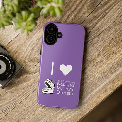 I ♡ The National Museum of Dentistry Lilac Phone Case