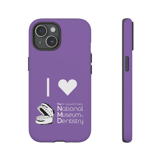 I ♡ The National Museum of Dentistry Lilac Phone Case
