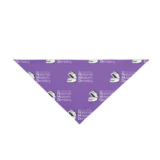 National Museum of Dentistry Pet Bandana - Lilac