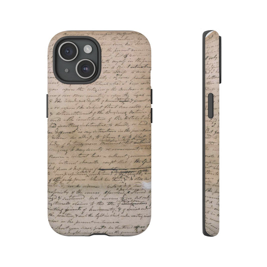 First U.S. Dental Lecture Phone Case