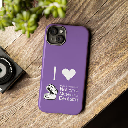 I ♡ The National Museum of Dentistry Lilac Phone Case