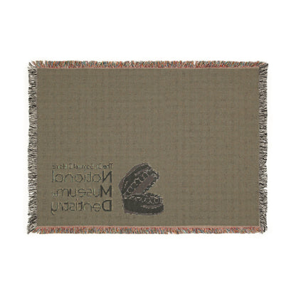 National Museum of Dentistry Woven Blanket
