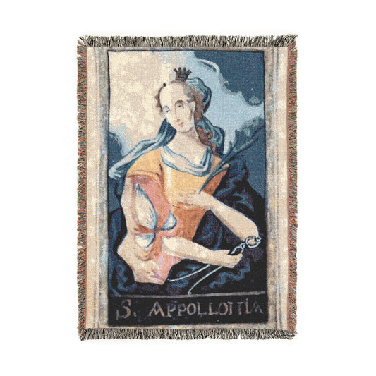 Saint Apollonia Woven Blanket
