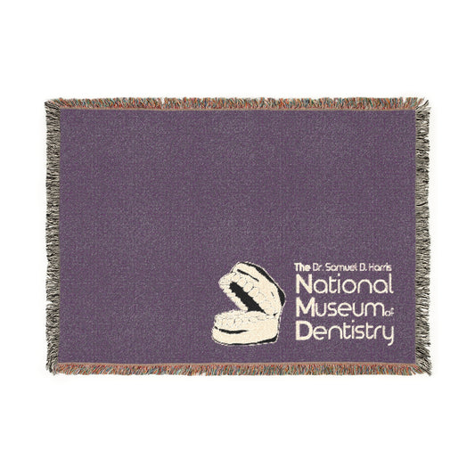 National Museum of Dentistry Woven Blanket