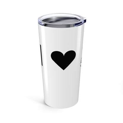 I ♡ The National Museum of Dentistry White Tumbler 20oz