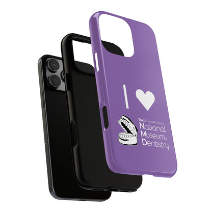 I ♡ The National Museum of Dentistry Lilac Phone Case