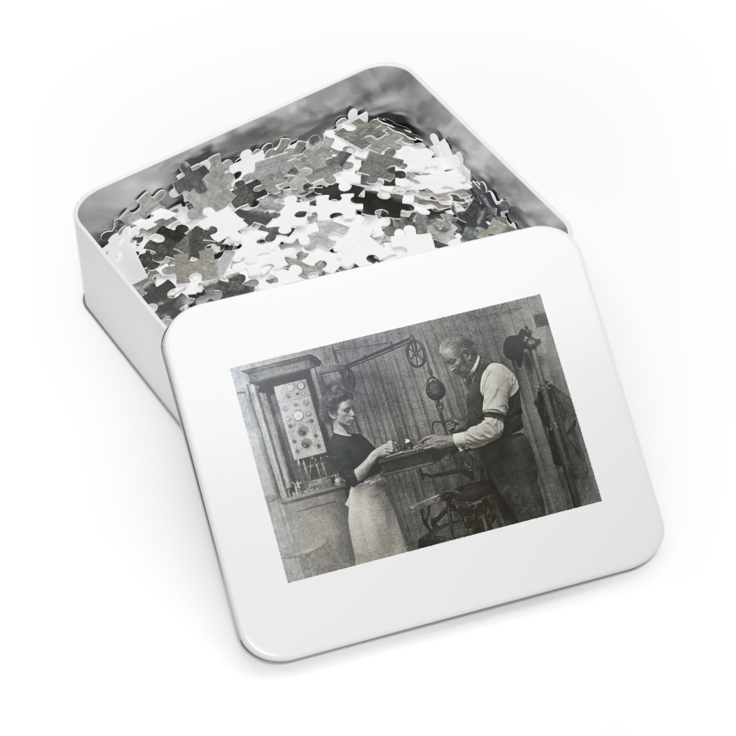 Puzzle with Tin - 1800s Dental Office