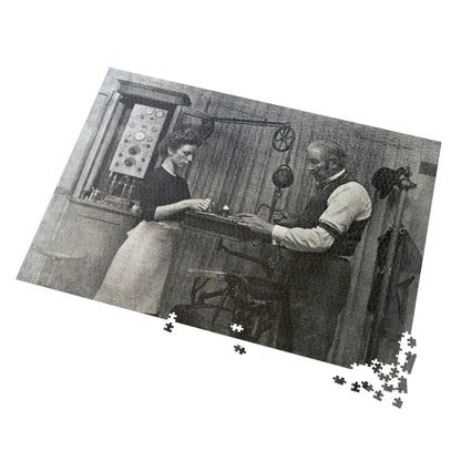 Puzzle with Tin - 1800s Dental Office